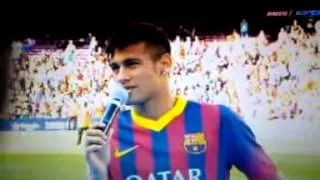 Neymar's presentation at Camp Nou