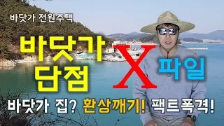 바닷가 집? 단점을 알려드립니다. 팩트폭격! 바닷가 환상깨기~!