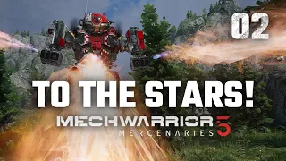 Unlocked the Star Map | Mechwarrior 5: Mercenaries | Full Campaign Playthrough | Episode #2