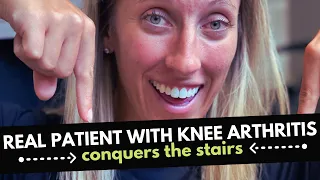 Learn how to CONQUER the stairs with knee osteoarthritis! | Dr. Alyssa Kuhn