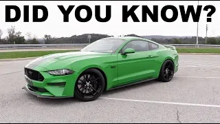 10 Things You Probably Didn't Know About The Ford Mustang! (S550)