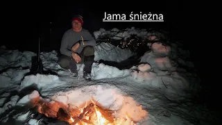 Survivalowa noc w jamie śnieżnej i test sprzętu ekspedycyjnego na Grenlandię