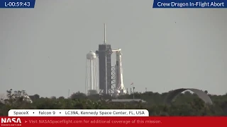 SpaceX In-Flight Abort Test Live Jan 19 2020