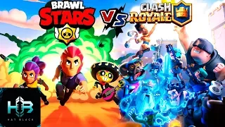 Rap Brawl Stars Vs Clash Royal | Hat Black Ft. Señor V | RAP Español