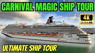 Carnival Magic Ultimate Ship Tour Deck By Deck Walkthrough