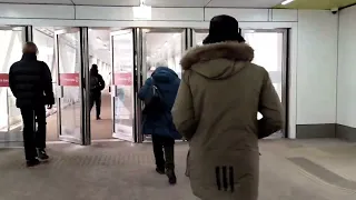 Переход со станции метро Окружная на МЦК