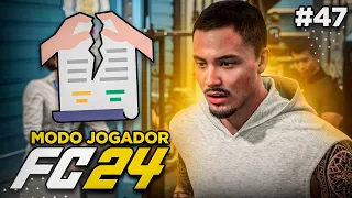 FUI DISPENSADO DO BARCELONA!!! MC JOGADOR - EAFC 24