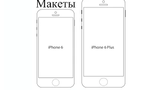 Размеры iPhone 6 и iPhone 6 Plus. Что выбрать?