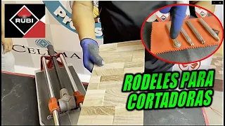 COMO UTILIZAR RODELES DE CORTADORAS PARA MAYOLICAS. RUBI CELIMA TREBOL Curso webinar 2022