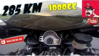 CBR 1000RR FIREBLADE 285 KM/H, BLACK-BIRD SPEED