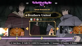 Sasuke and Itachi Vs Kabuto | Brothers United | NARUTO X BORUTO Ultimate Ninja STORM CONNECTIONS