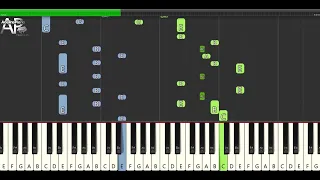 Michael Nyman - The Heart Asks Pleasure First | Adelina Piano synthesia tutorial