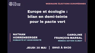 Europe et écologie : bilan en demi-teinte pour le Pacte Vert