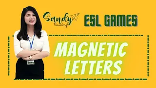 [ESL GAME] Spelling Activity with Magnetic Alphabet