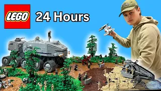 I Built Lego Kashyyyk in 24 Hours