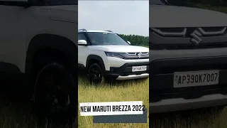 New Maruti Suzuki Brezza 2022 Sunroof I First Maruti car with sunroof #shorts