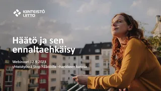 Häätö ja sen ennaltaehkäisy