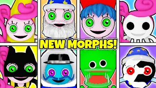 Find Mommy Long Legs Morphs - How to get ALL 11 NEW MORPHS + BADGES (ROBLOX)