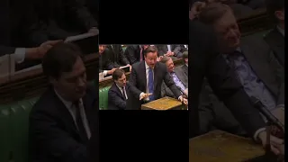 David Cameron Calls Ed Balls a Muttering Idiot #pmqs