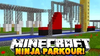 Minecraft NINJA WARRIOR PARKOUR COURSE! (Special Obstacles!) w/PrestonPlayz & Kenny