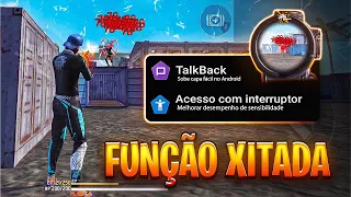 Melhor TALKBACK 2024 e ACESSO COM INTERRUPTOR! Sensibilidade Impossível Errar Capa MIRA NÃO TREME!