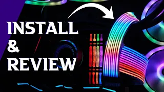 How To Install Lian Li Strimer Plus RGB Cables + Review & How To Use