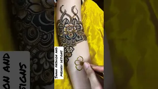 Dubai style bridal mehndi designs #dulhanmehndi #shahifashionandmehndidesign #bridalmehndi #henna