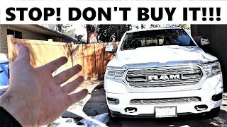 5 Things I Hate About The New Ram 1500 Limited!