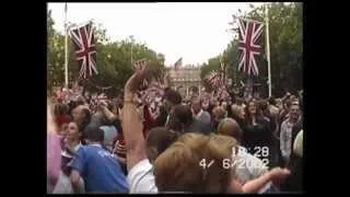 Roaring jets and Royal celebrations over London