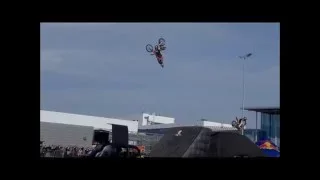 MotoX Freestyle Stuntshow auf der Motorrad-Messe in Erfurt 2014