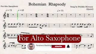 Bohemian Rhapsody - Play along for Alto Sax