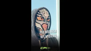 Pro Wrestler Rey Mysterio at CPI!