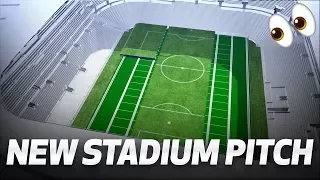 👀 A WORLD FIRST | DIVIDING RETRACTABLE FOOTBALL PITCH FOR TOTTENHAM HOTSPUR