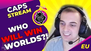 G2 Caps Talks - Who Will Win Worlds 2021?!