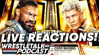 WWE WrestleMania 39 Night 2 LIVE REACTIONS! | WrestleTalk Podcast