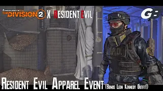 The Division 2 (Resident Evil Apparel Event) Leon S. Kennedy RPD Outfit BONUS!