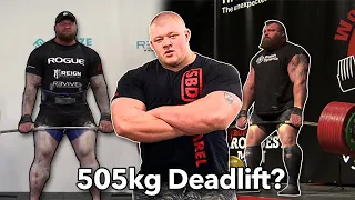 Who is Pavlo Nakonechnyy and will he deadlift 505kg?