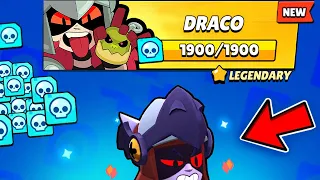 Cursed DRACO is HERE?! Brawl Stars Brawler 2024 - Lucky STARR DROP Opening