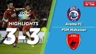 Arema FC vs PSM Makassar 3-3 All Goals & Highlights