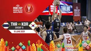 Thailand v Korea | Full Game - Asia Cup 2021 Qualifiers