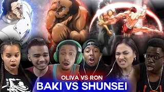 Oliva vs Shobun Ron | BAKI Raitai Tournament Ep 5 Reaction Highlights