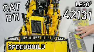 LEGO 42131 Speedbuild | LEGO Cat D11 | LEGO Technic Bulldozer | Speed Build 42131 LEGO Technic 2021