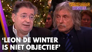 Johan reageert op kritiek van Leon de Winter: 'Hij is niet objectief' | VANDAAG INSIDE