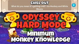 BTD6 Odyssey || Hard Mode Tutorial || Minimum Monkey Knowledge (Chill Out)