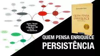 Quem pensa, enriquece – Napoleon Hill – Persistência - Resumo em Mapa Mental animado do Best-Seller