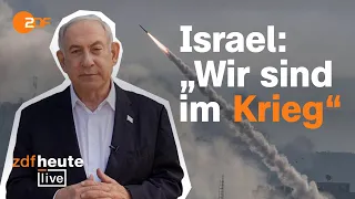 Hamas greift Israel an: Was wir bislang wissen | ZDFheute live