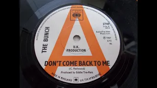 The Bunch – Don’t Come Back To Me  -  UK Mod/Psych Dancer