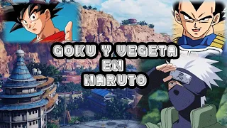 Que hubiera pasado si Goku y Vegeta caían en el mundo de Naruto/ Parte Final ALTERNATIVO @CROSHGAME