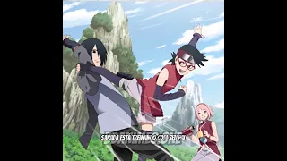 Boruto - Analisando essa imagem onde sarada treina com seu pai... #anime #shorts