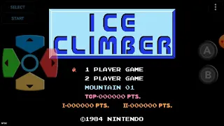 ICE CLIMBER OLD GAME IN NINTENDO!!